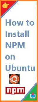 how to install npm on ubuntu