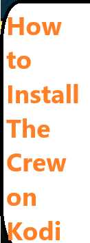 how to install the crew on kodi