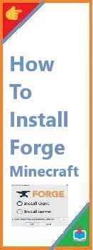 how to install forge minecraft