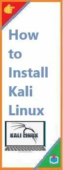 how to install kali Linux