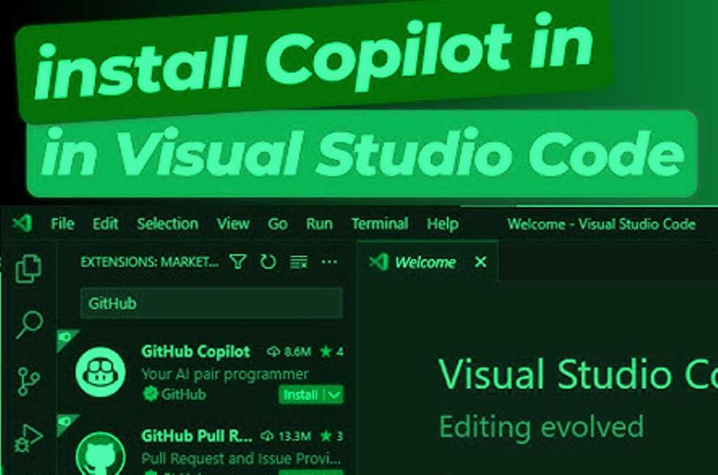 how to install copilot in visual studio
