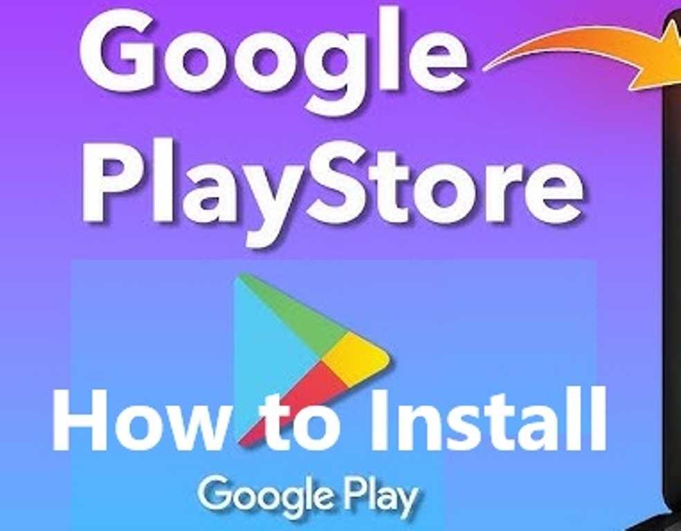 how to install play store