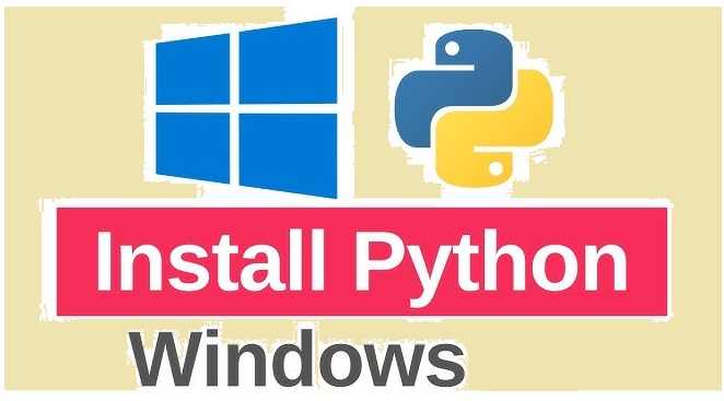 install python on Windows