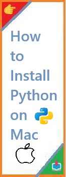 how to install python on mac