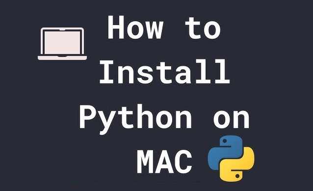 how to install python on mac
