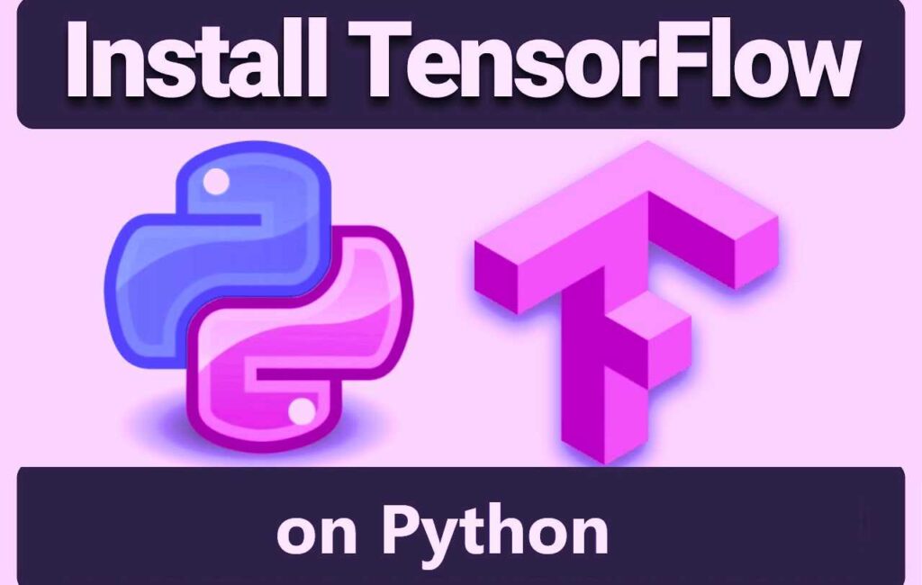 how to install tensorflow on python