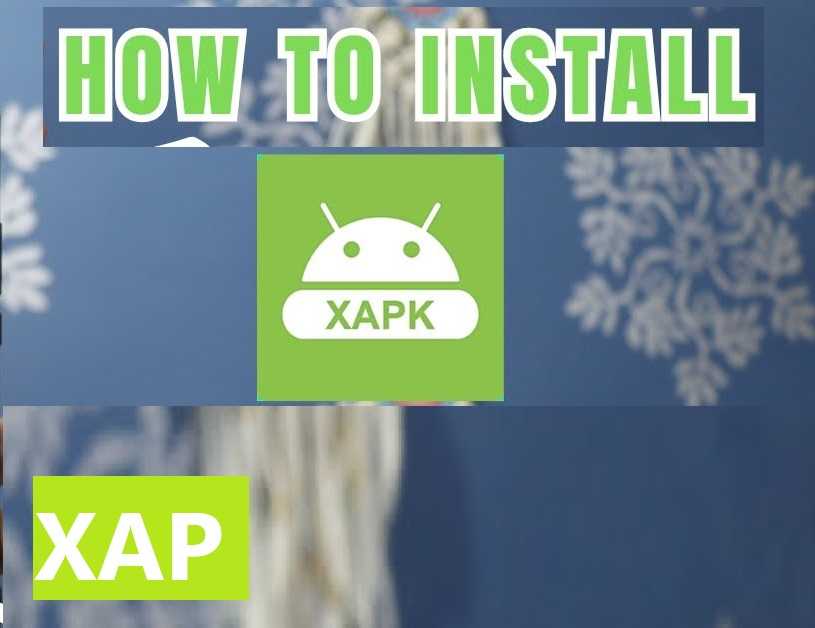 how to install xapk