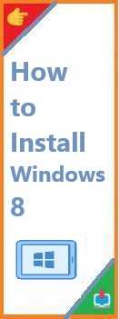 how to install Windows 8